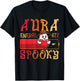 Aura Energy 67 Spooky Ghost Halloween 6 7 Meme Rizzler Sigma T-Shirt - T-Shirt | Black