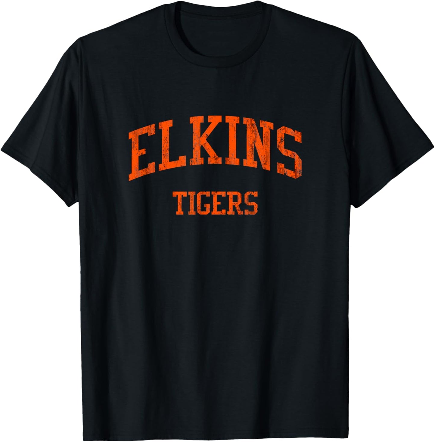 Elkins High School HS Elkins WV Vintage Sports T-Shirt - T-Shirt | Black