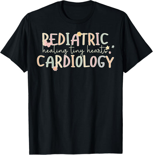 Pcicu Nurse Pediatric Cardiac ICU Nurse T Peds ICU Nurse Ped T-Shirt - T-Shirt | Black