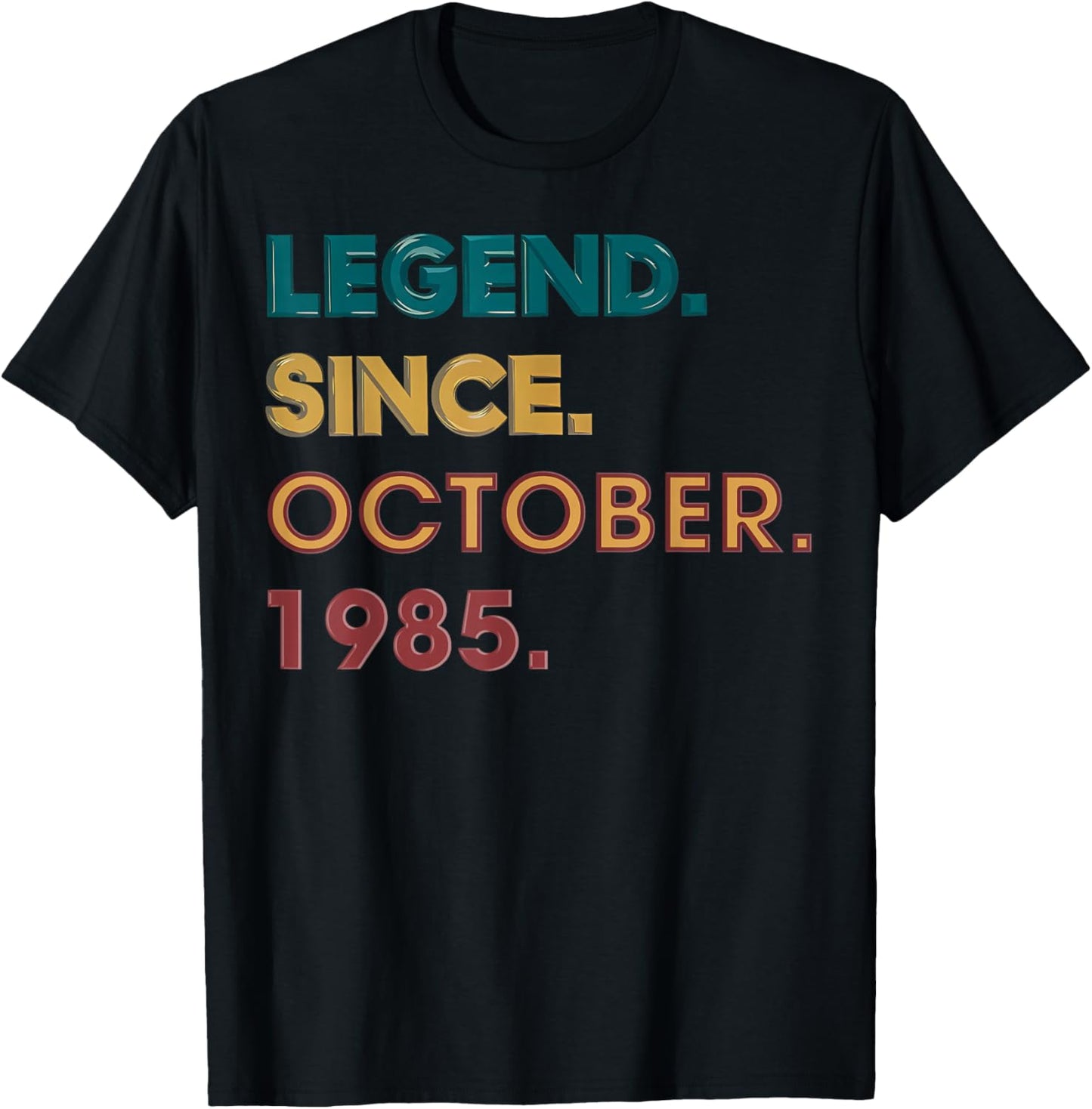 Legend 1985 40th Birthday Gifts Women 40 Year Old T-Shirt - T-Shirt | Black