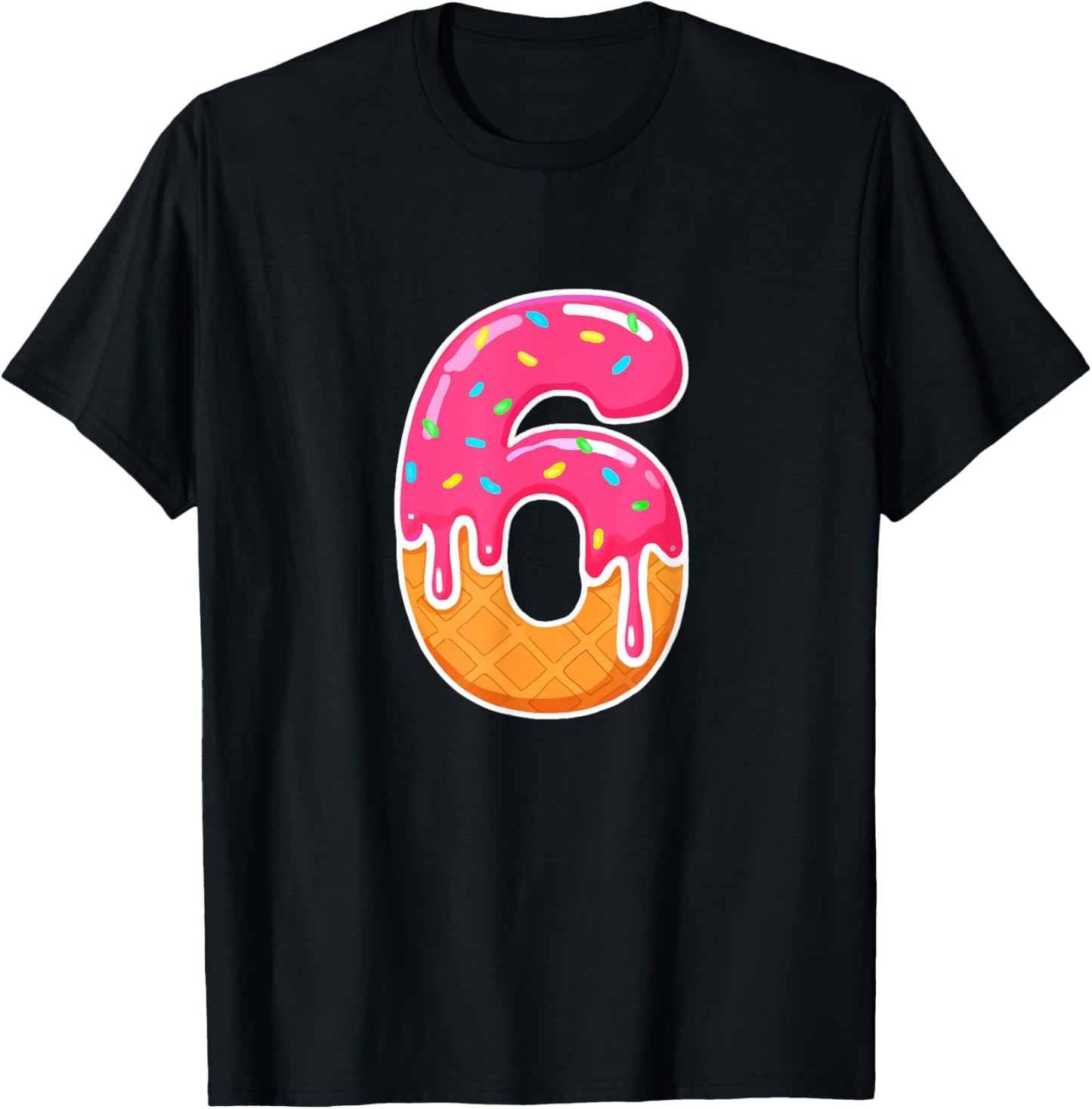 67 Ice Cream Drip Meme Funny 6 7 Costume Couple T-Shirt - T-Shirt | Black