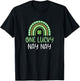 One Lucky Nay-Nay St. Patrick's Day Funny Rainbow NayNay T-Shirt - T-Shirt | Black
