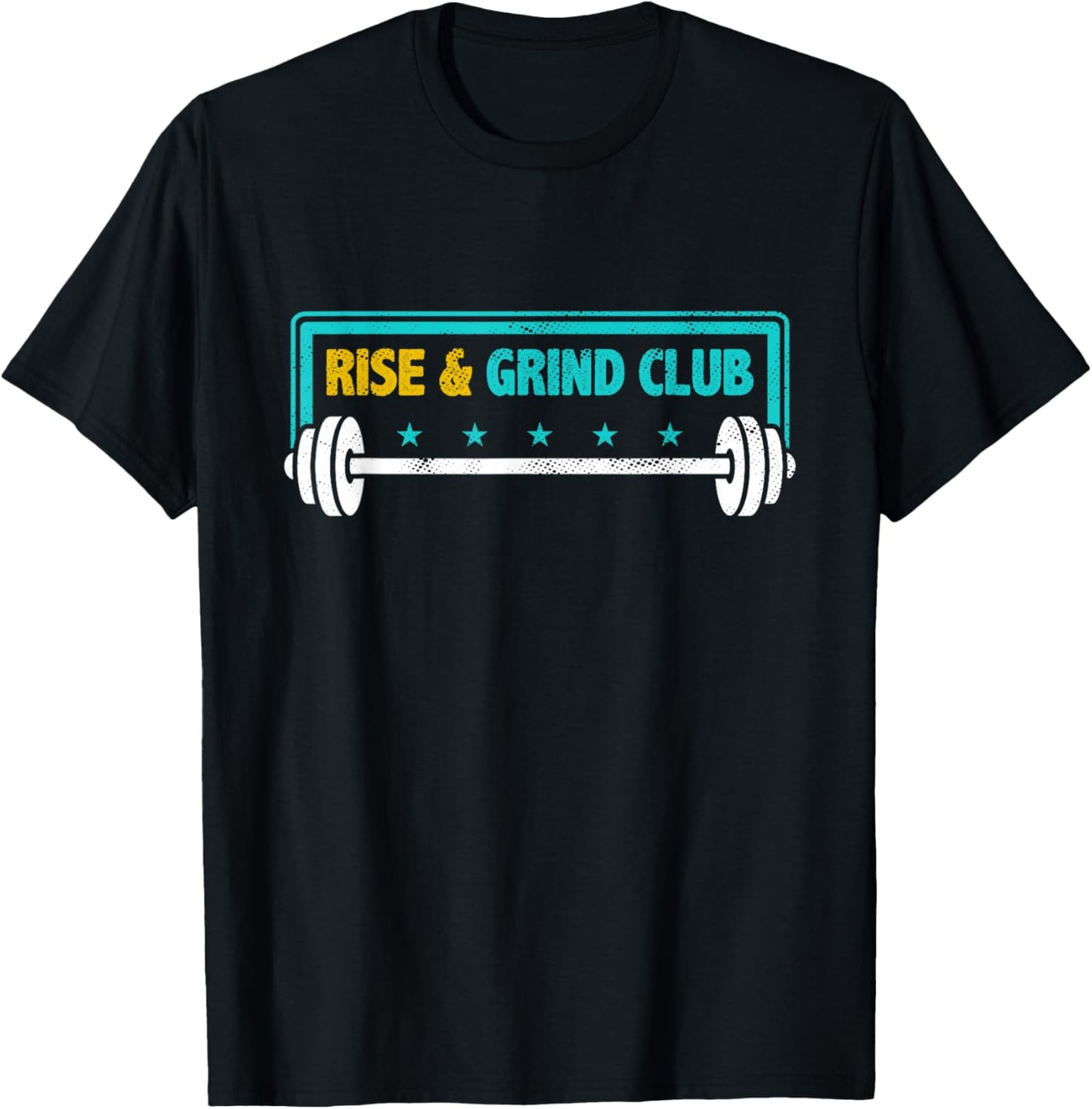 Rise & Grind Club T-Shirt - T-Shirt | Black
