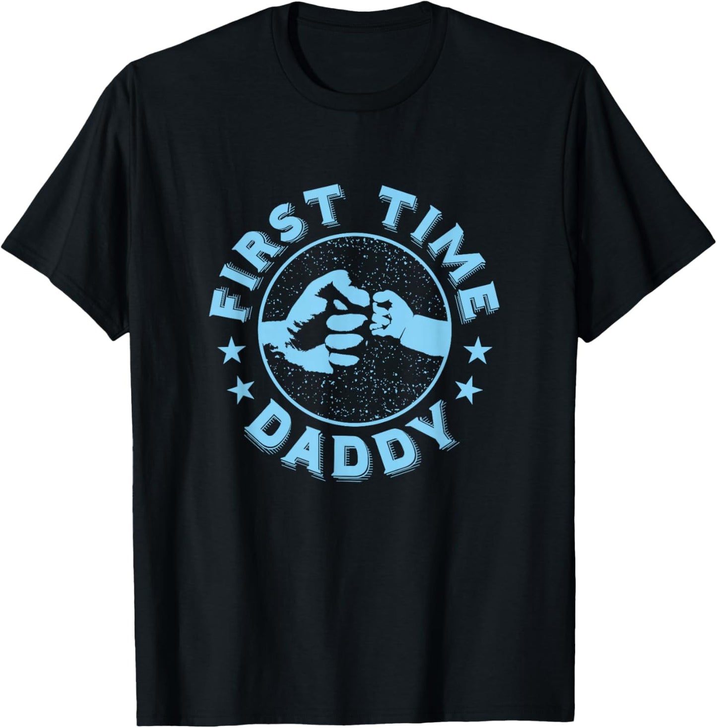First Time Daddy Gift Baby Boy New Dad T-Shirt - T-Shirt | Black
