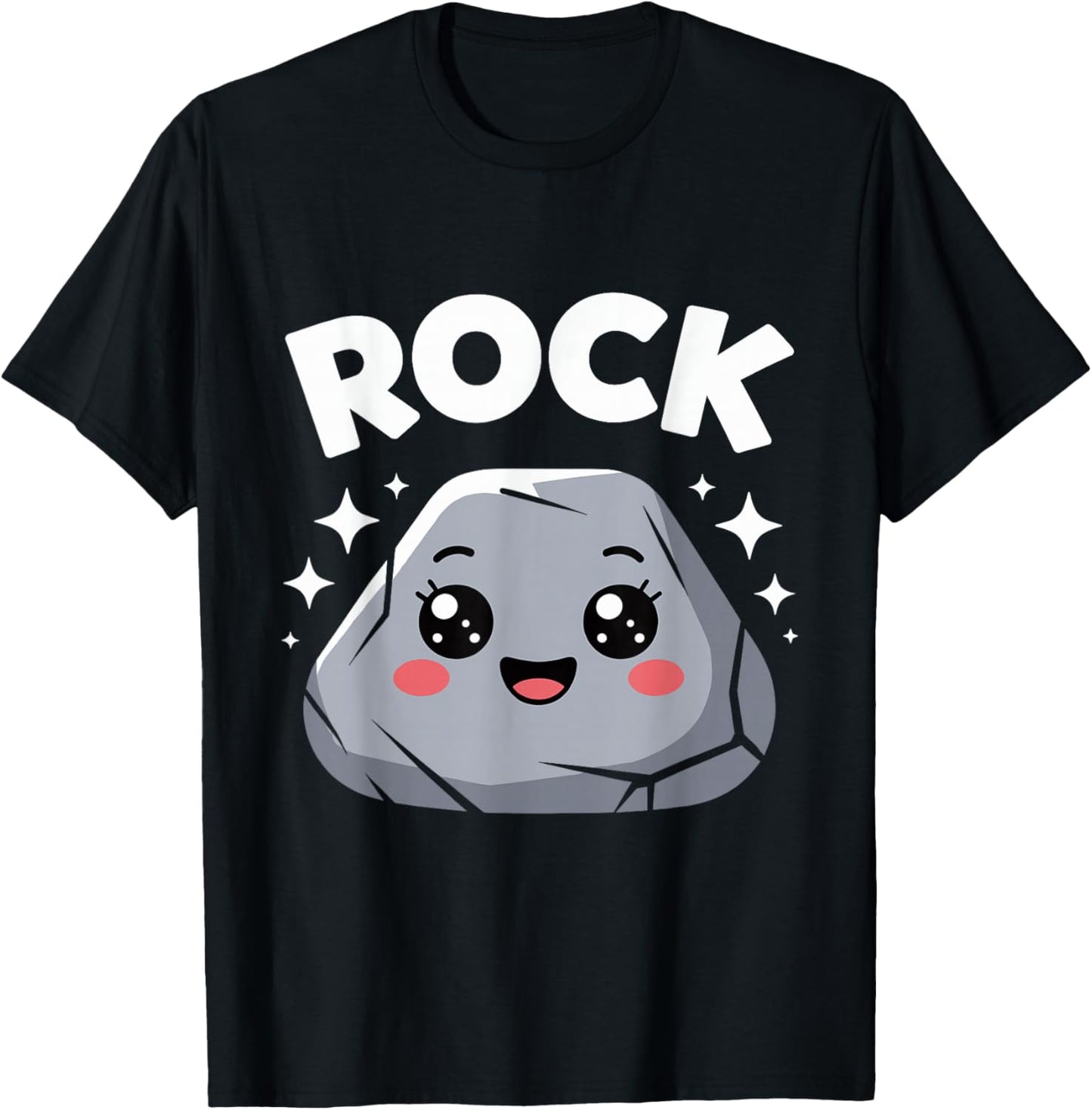 Cute Rock Paper Scissors Halloween Costumes Kids Girls Boys T-Shirt - T-Shirt | Black