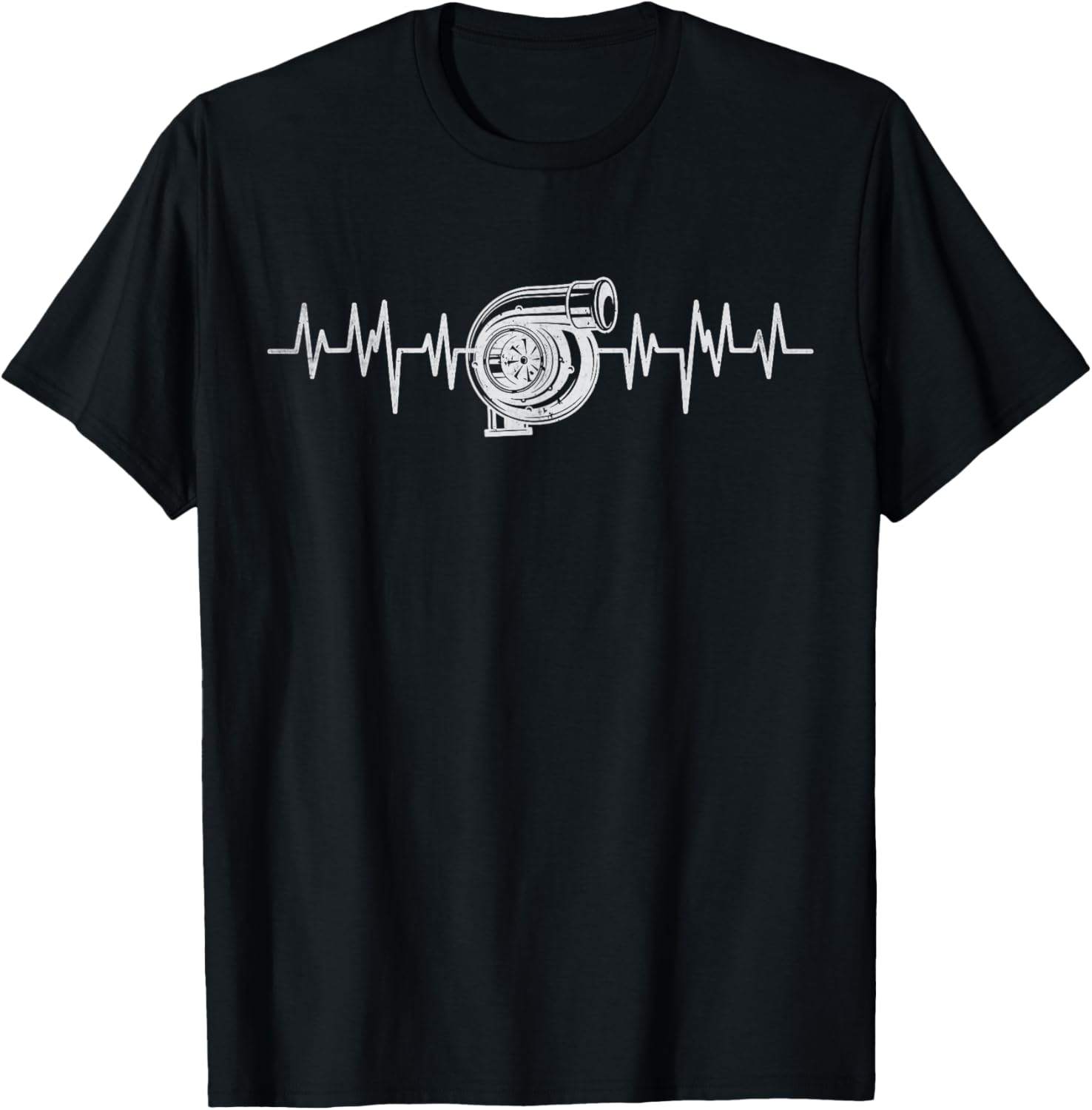 Car Mechanic Garage Guy Turbo Diesel Engine Automotive T-Shirt - T-Shirt | Black