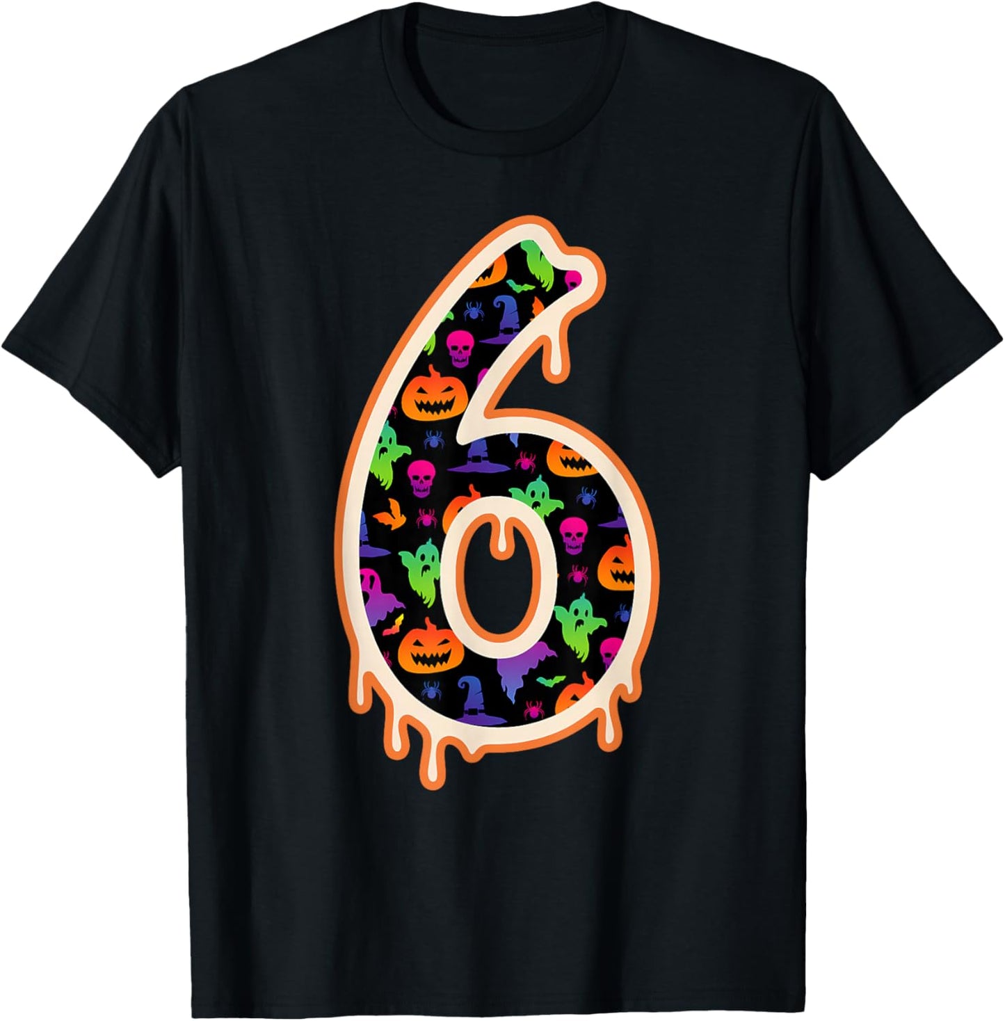 Six Seven Meme 6 7 Halloween Costume Couple Men Women T-Shirt - T-Shirt | Black