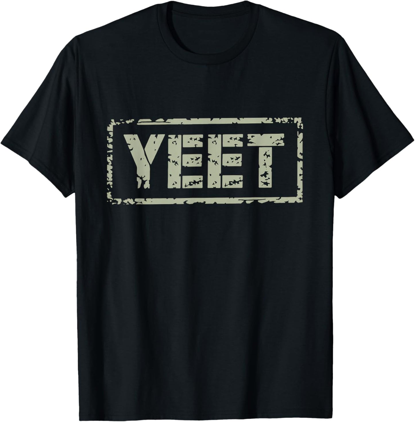 Yeet Funny Saying Meme Slang Men Boys Kids Women T-Shirt - T-Shirt | Black