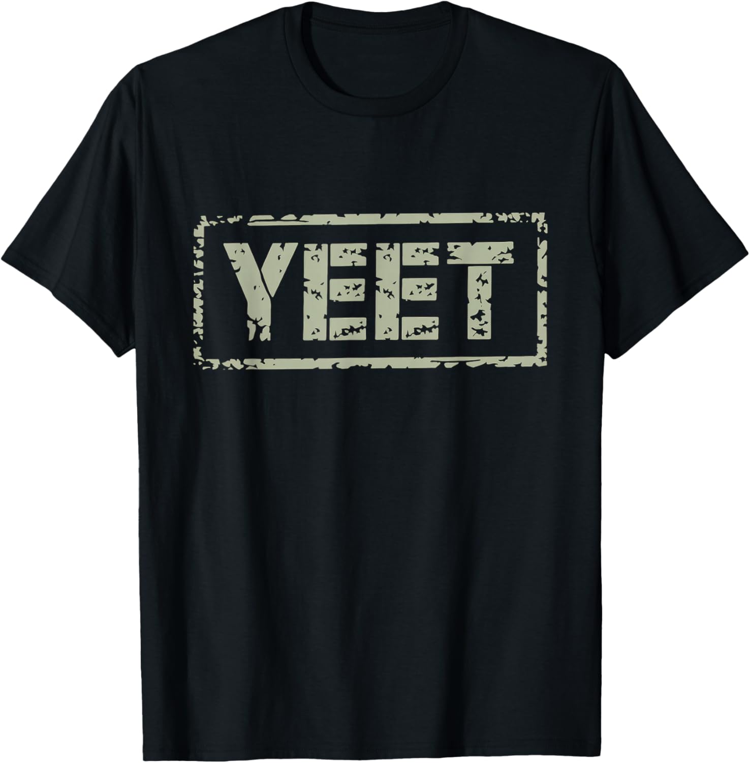 Yeet Funny Saying Meme Slang Men Boys Kids Women T-Shirt - T-Shirt | Black