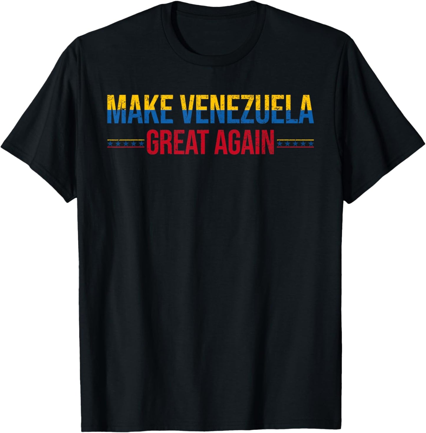 Make Venezuela Great Again T-Shirt - T-Shirt | Black