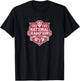 Indiana Hoosiers 2025-26 CFP National Champions (Black) T-Shirt - T-Shirt | Black