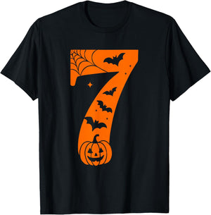 67 Halloween Matching Couple Costume Six Seven Alpha Slang T-Shirt - T-Shirt | Black