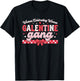 Valentines Day Galentines Gang Funny Valentine Women Girls T-Shirt - T-Shirt | Black