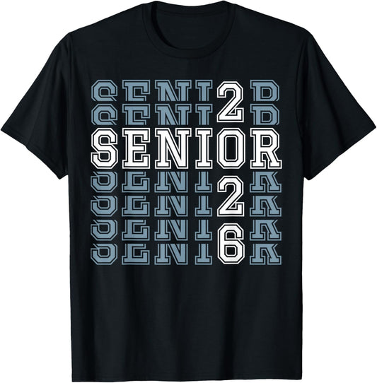 Class of 2026 Senior 2026 Graduation Decoration Men Senior T-Shirt - T-Shirt | Black