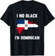 Vintage I No Black I'm Dominican T-Shirt - T-Shirt | Black
