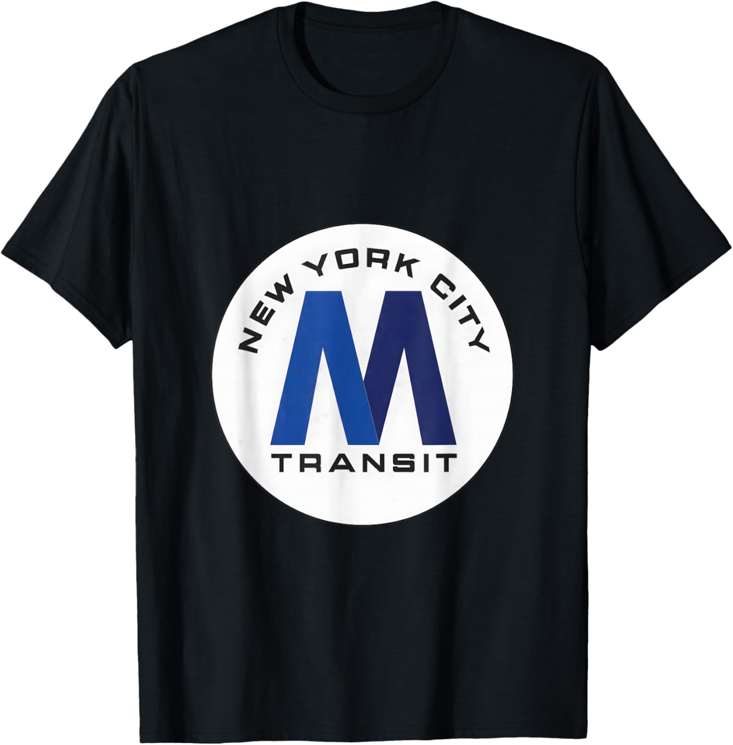 Clean NYC Transit Subway Train Retro New York Subway T-Shirt - T-Shirt | Black