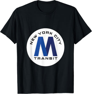 Clean NYC Transit Subway Train Retro New York Subway T-Shirt - T-Shirt | Black