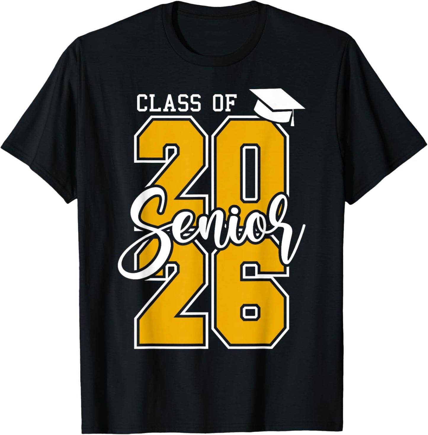 Class of 2026 Senior 2026 Graduation T-Shirt - T-Shirt | Black