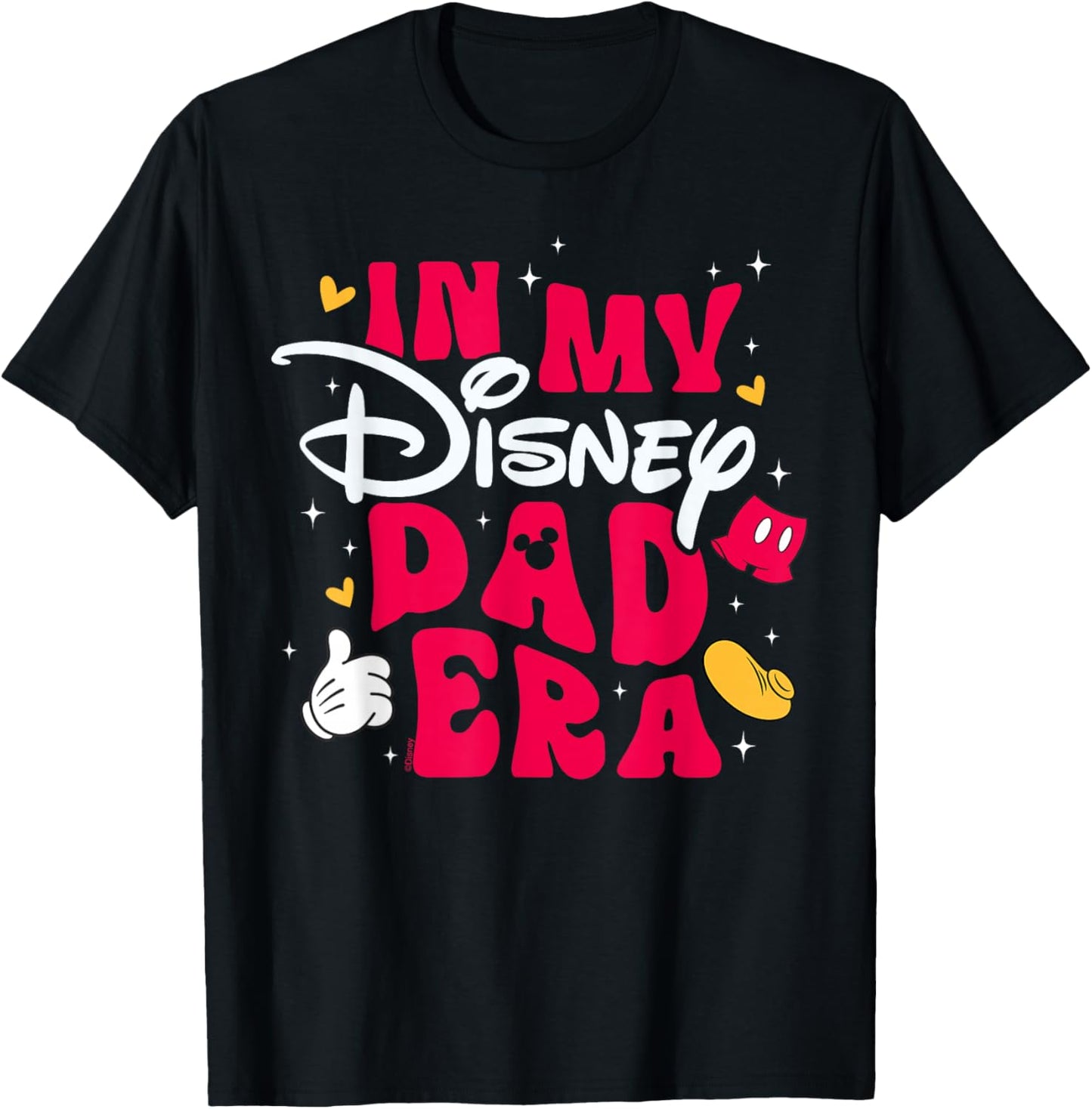 Disney Dad in My Disney Dad Era Father's Day Family Trip T-Shirt - T-Shirt | Black