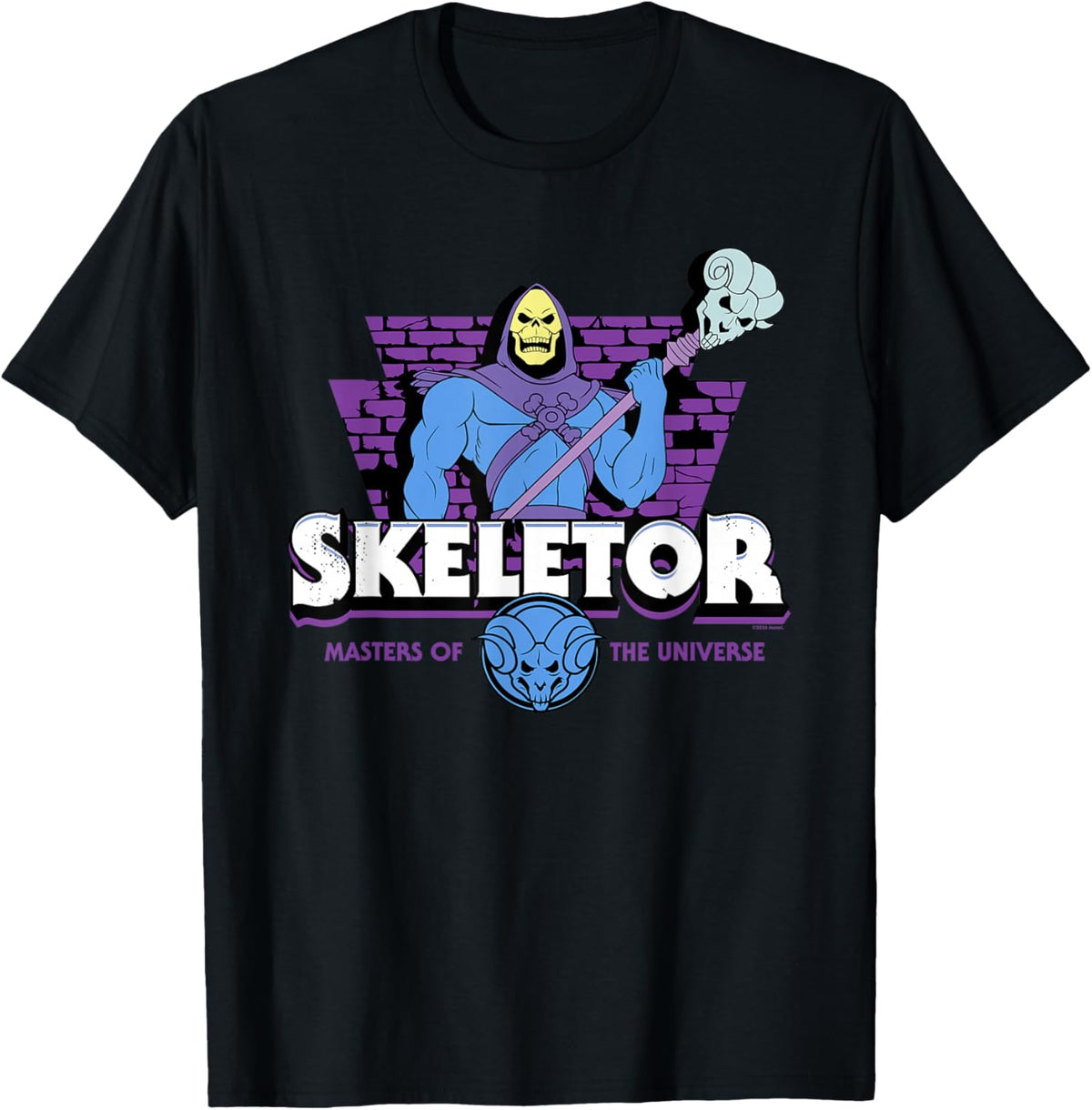 Masters of The Universe Skeletor T-Shirt - T-Shirt | Black