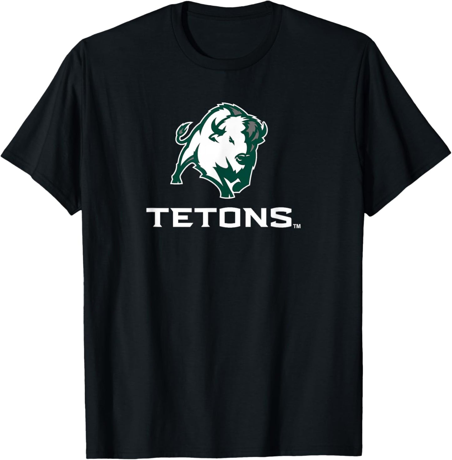 Williston State College WSC Tetons Primary Logo T-Shirt - T-Shirt | Black