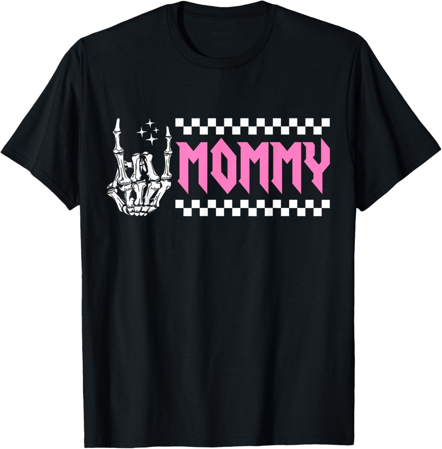 Mommy Family Birthday Matching Bad Two The Bone Bday T-Shirt - T-Shirt | Black