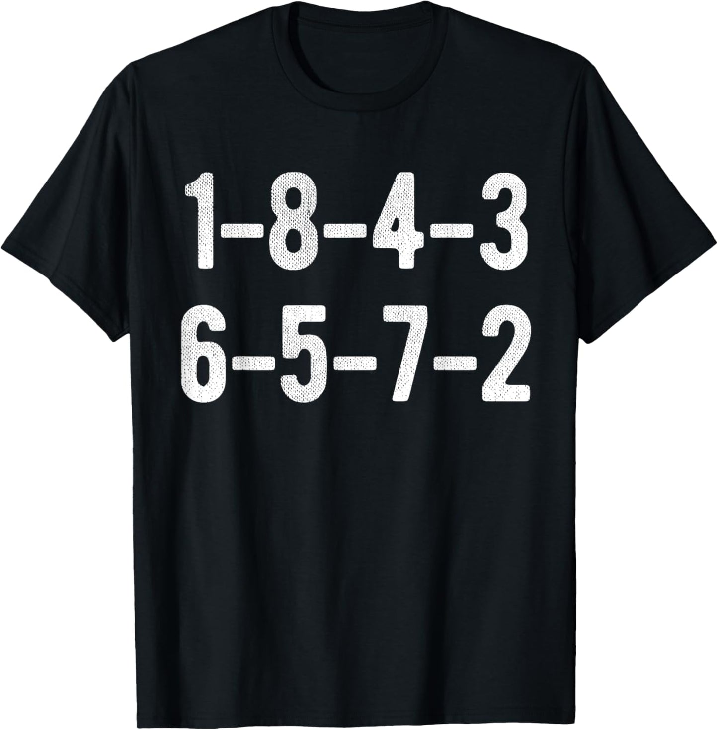 18436572 Firing Order Small Block Engine V8 Big Block T-Shirt - T-Shirt | Black