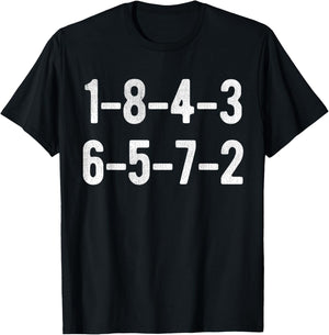 18436572 Firing Order Small Block Engine V8 Big Block T-Shirt - T-Shirt | Black