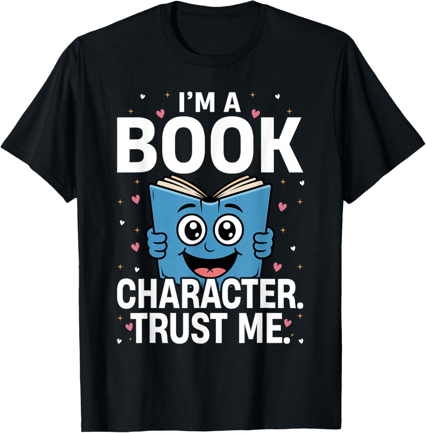 I'm a Book Character Costumes for Kids Storybook T-Shirt - T-Shirt | Black