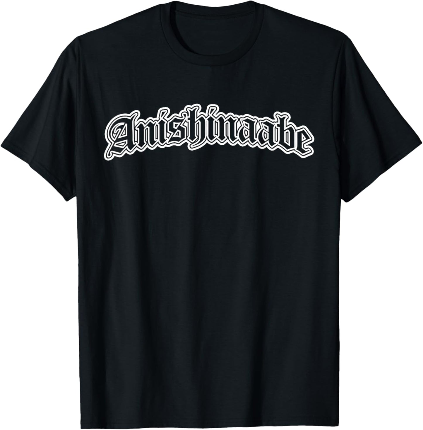 Anishinaabe Native American Indian T-Shirt - T-Shirt | Black