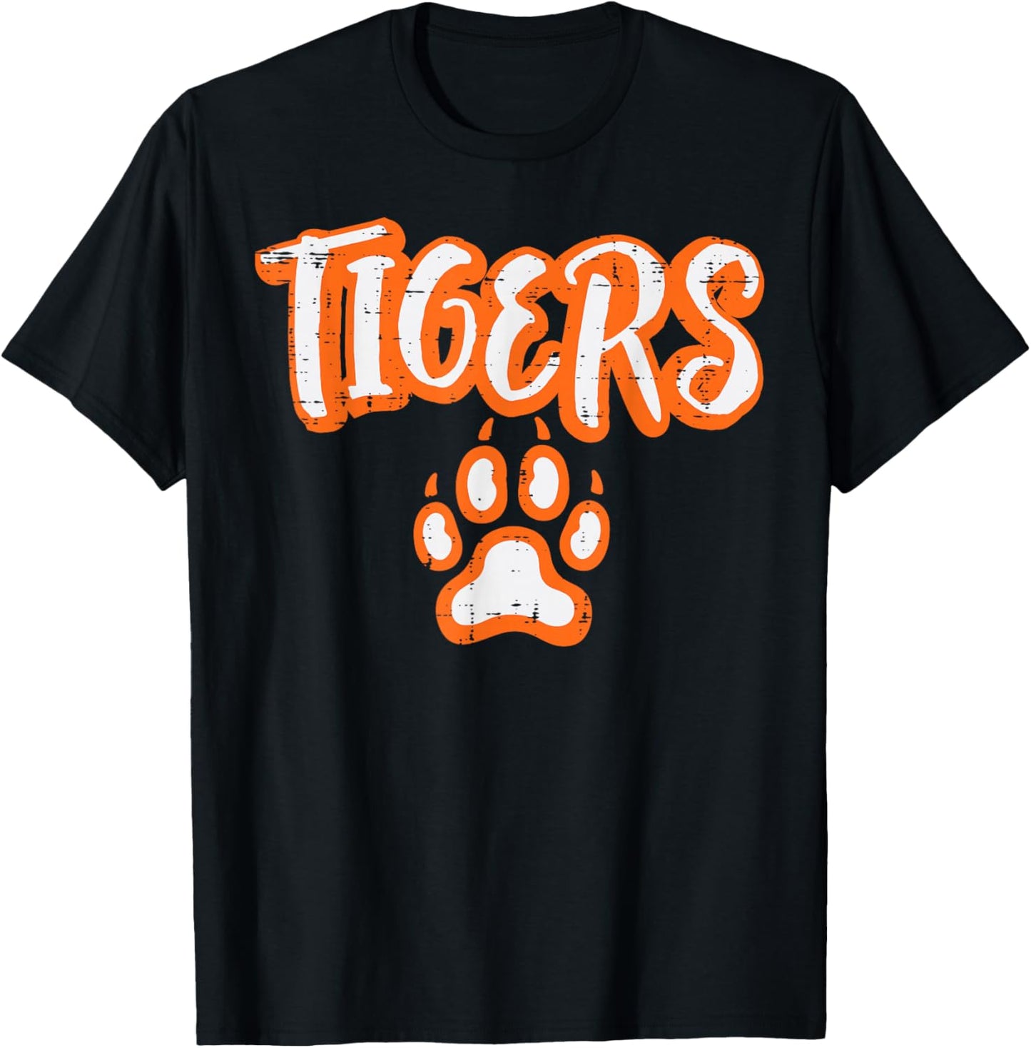 Tiger Boys Youth Girls Teen Kids Men Women T-Shirt - T-Shirt | Black