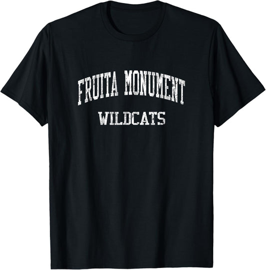 Fruita Monument High School HS Fruita CO Vintage Sports T-Shirt - T-Shirt | Black