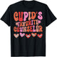 Cupid's Favorite Counselor - Valentine’s Day Counseling T-Shirt - T-Shirt | Black
