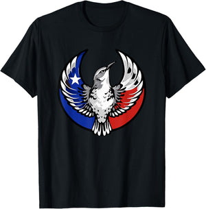 TX Rebel Bird Alliance No Kings T-Shirt - T-Shirt | Black