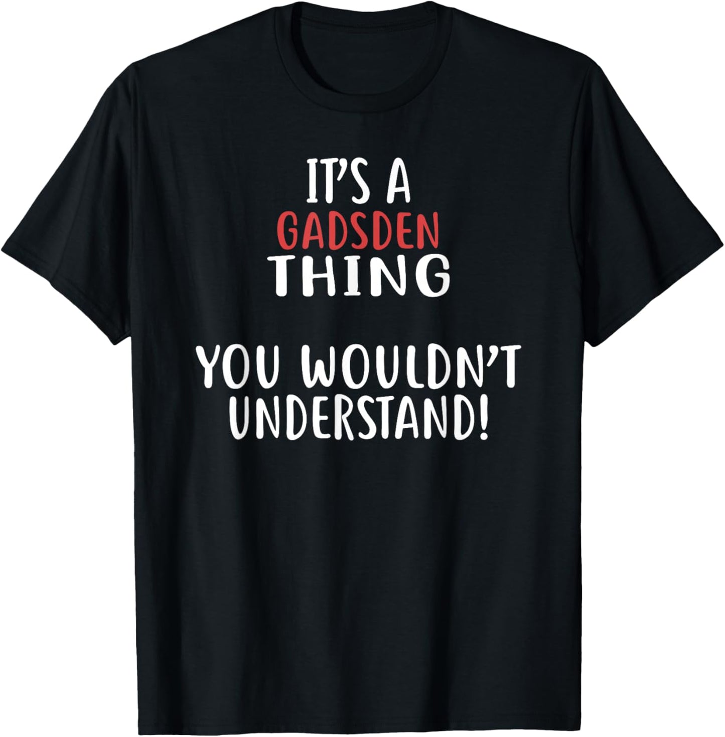 It's A Gadsden Thing City Shirt GADSDENS T-Shirt - T-Shirt | Black