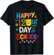120th Day of School 120 Days of Pawsome Cat Paws Boys Girls T-Shirt - T-Shirt | Black