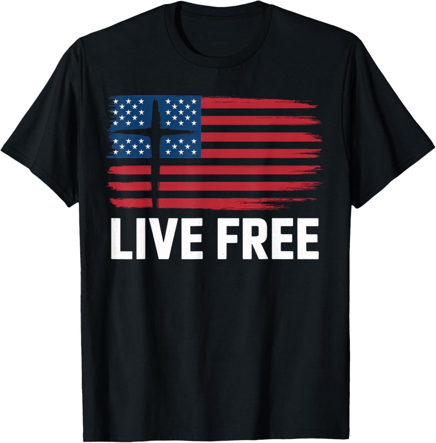 Live Free T-Shirt - T-Shirt | Black