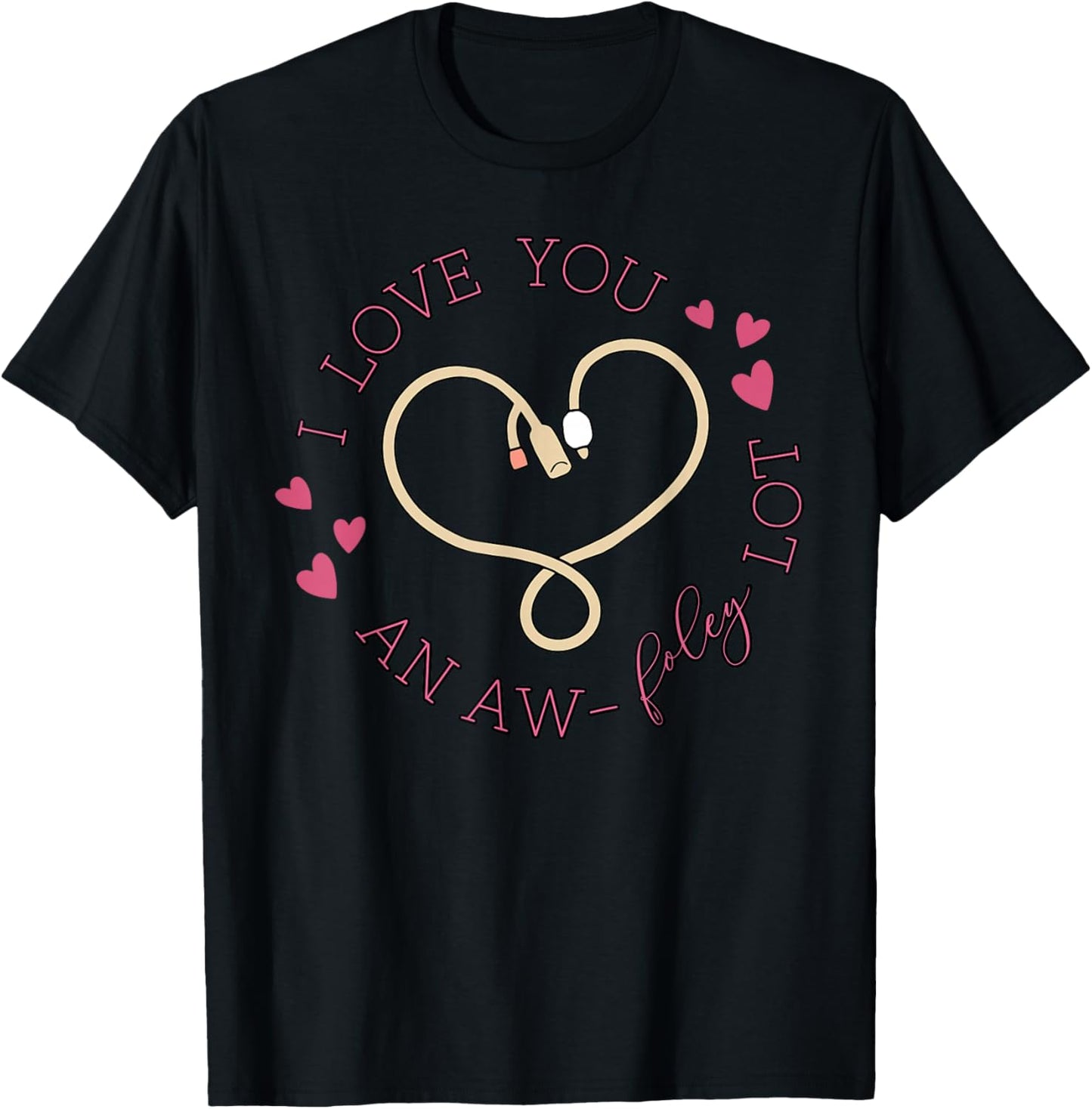 Urology Valentine Day Urologist Nurse Kidney Squad Med Surg T-Shirt - T-Shirt | Black