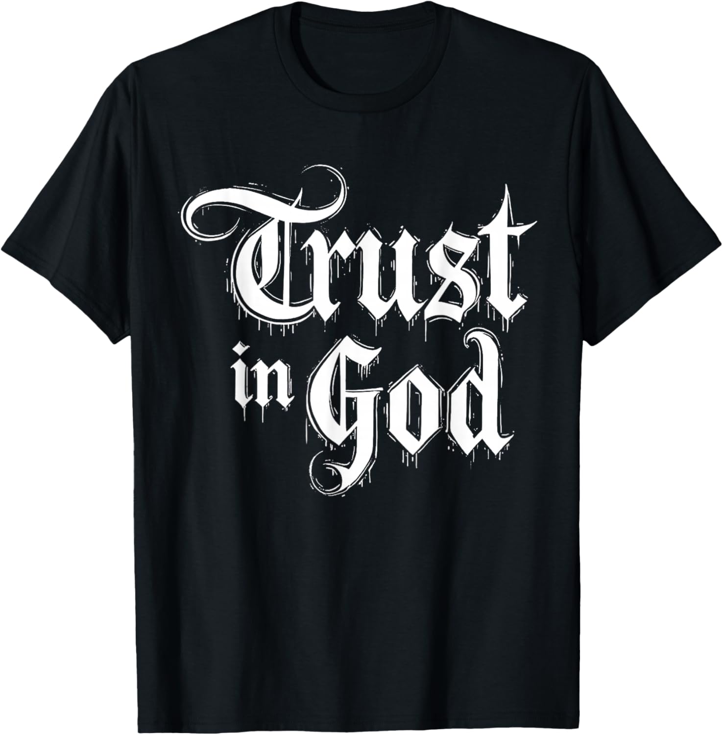 Trust in God T-Shirt - T-Shirt | Black