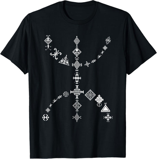 Amazigh Berber T-Shirt - T-Shirt | Black