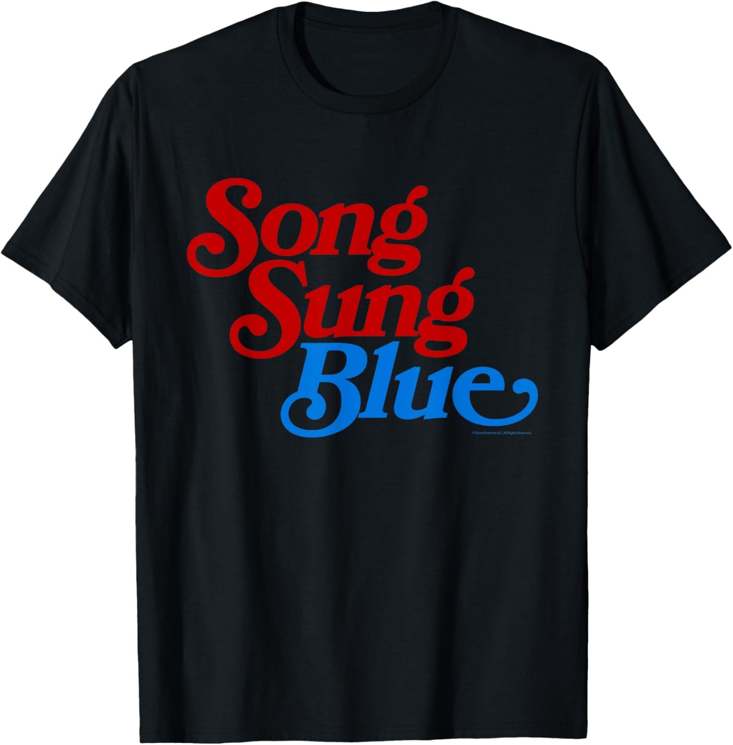 Song Sung Blue Logo T-Shirt - T-Shirt | Black