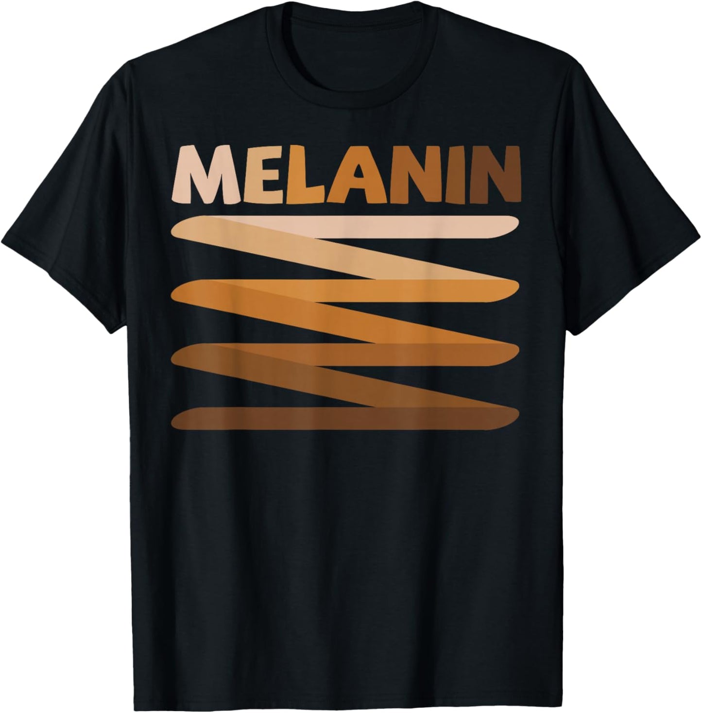 Melanin Black Queen King African American Man Women Girl T-Shirt - T-Shirt | Black