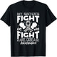 Rare Disease Awareness Sister Brother Zebra Ribbon T-Shirt - T-Shirt | Black