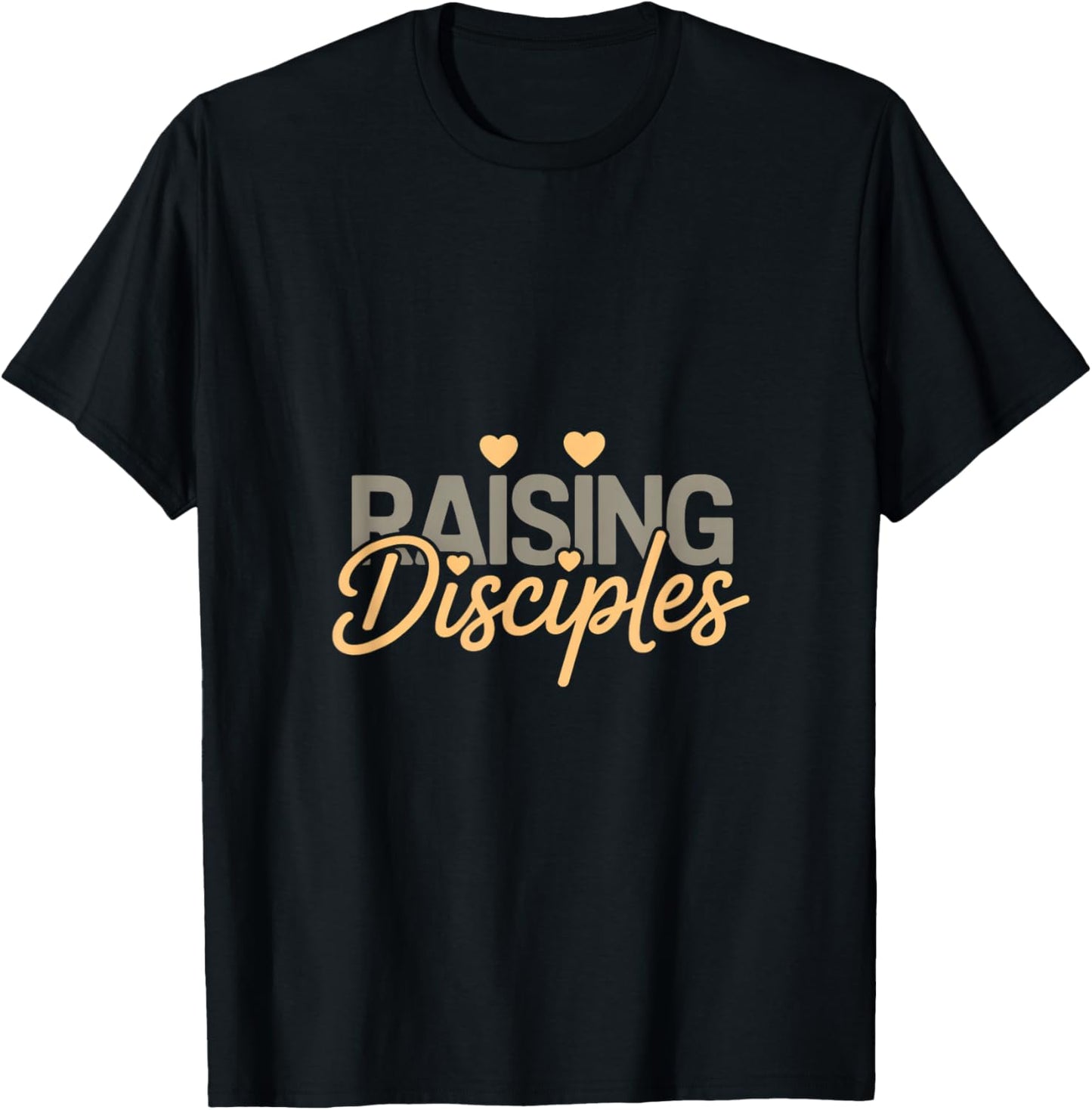 Christian Raising Disciples Family Faith Parenting T-Shirt - T-Shirt | Black