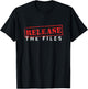 Release The Files Stamp Distressed American Politics T-Shirt - T-Shirt | Black