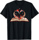 ELA English Teacher Valentine Grammar Love Heart T-Shirt - T-Shirt | Black
