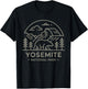 Yosemite National Park for Hikers Campers and Nature Lovers T-Shirt - T-Shirt | Black
