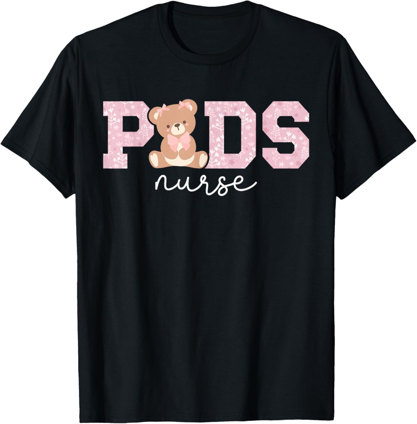 Peds Nurse Pediatric Nurse Pediatric Nursing T-Shirt - T-Shirt | Black