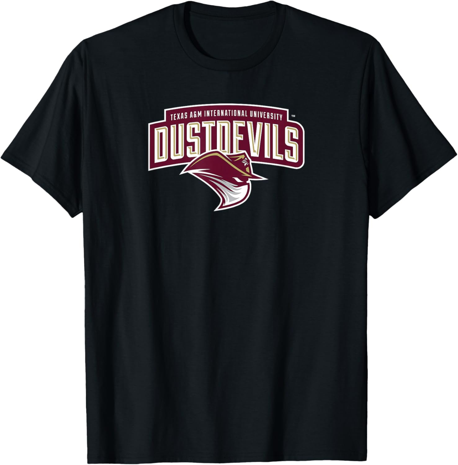 Texas A&M International TAMIU Dustdevils Primary Logo T-Shirt - T-Shirt | Black