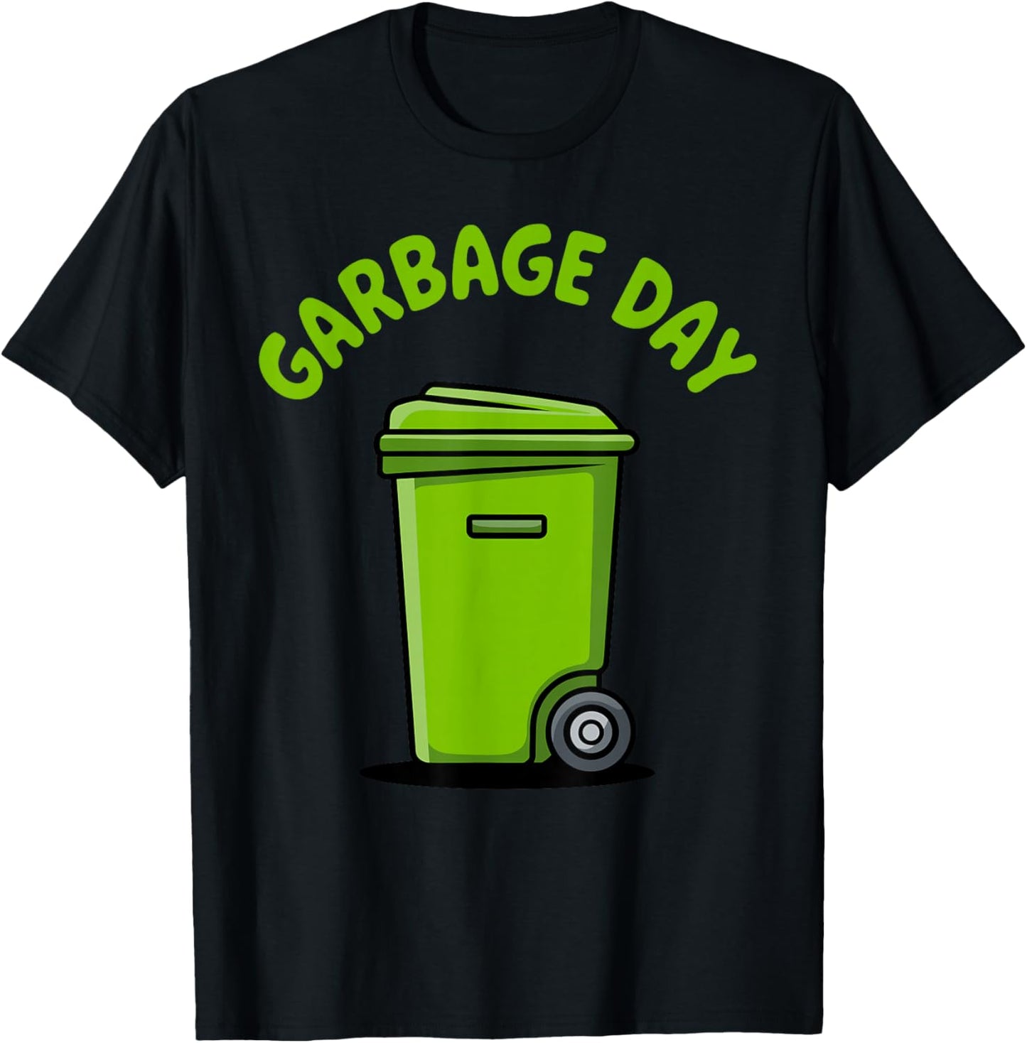 Cool Garbage Truck Design Women Trash Garbage Truck T-Shirt - T-Shirt | Black